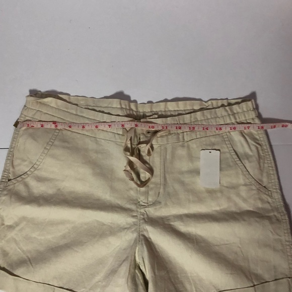 💛NWT Beige Linen Shorts for Women - Picture 7 of 7